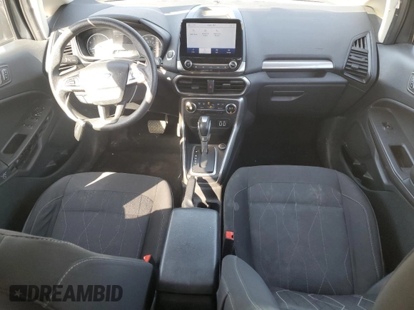 2021 Ford EcoSport SE with VIN MAJ6S3GL1MC400763, listed as a Copart auction lot 48914775 with 128,780 mi miles and Salvage title. Bid and sale history available at DreamBid. Image 8.