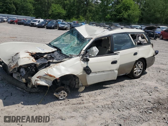 2004 Subaru Legacy Outback with VIN 4S3BH675447631188, listed as a Copart auction lot 54747705 with Not provided miles and Salvage title. Bid and sale history available at DreamBid. Image 1.