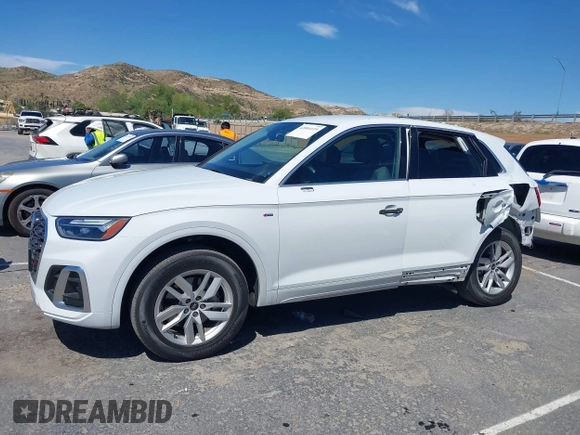 2022 Audi Q5 S line Premium with VIN WA1GAAFY0N2012590, listed as a IAAI auction lot 42004119 with 35,843 mi miles. Bid and sale history available at carsss.com. Image 15.