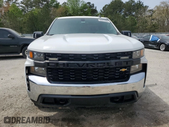 2020 Chevrolet Silverado 1500 Work Truck with VIN 1GCRWAEH8LZ334609, listed as a Copart auction lot 55708055 with 66,399 mi miles and Clean Title. Bid and sale history available at DreamBid. Image 5.