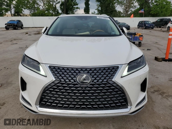 2021 Lexus RX 350 with VIN 2T2HZMDAXMC285784, listed as a Copart auction lot 56919925 with 64,842 mi miles and Salvage title. Bid and sale history available at DreamBid. Image 5.
