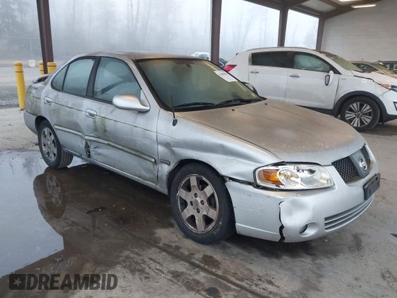 2006 Nissan Sentra S with VIN 3N1CB51D86L641983, listed as a IAAI auction lot 41880061 with 160,925 mi miles and . Bid and sale history available at DreamBid. Image 1.