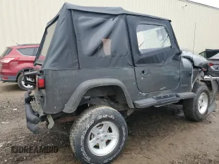 1993 Jeep Wrangler with VIN 1J4FY29S9PP227623, listed as a Copart auction lot 83873814 with 0 mi miles and Salvage Title. Bid and sale history available at carsss.com. Image 3.