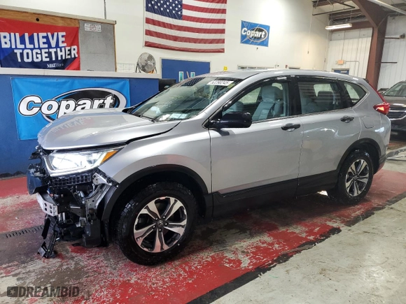 2019 Honda CR-V LX with VIN 2HKRW6H30KH232353, listed as a Copart auction lot 52290245 with 60,837 mi miles and Salvage Title. Bid and sale history available at carsss.com. Image 1.