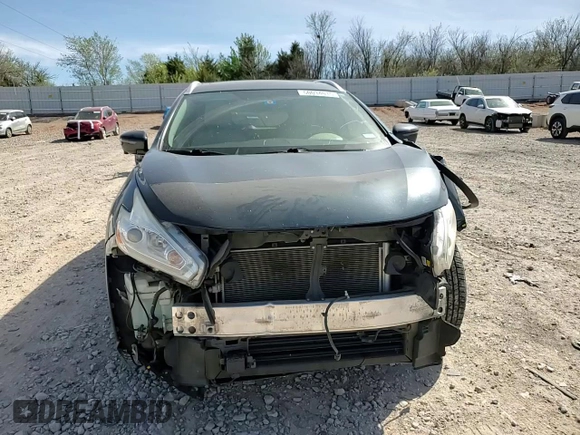 2017 Nissan Murano SL with VIN 5N1AZ2MG5HN120674, listed as a Copart auction lot 50034015 with 83,393 mi miles and Salvage Title. Bid and sale history available at DreamBid. Image 11.