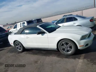 2012 Ford Mustang V6 with VIN 1ZVBP8EMXC5222287, listed as a IAAI auction lot 41478409 with 194,224 mi miles and . Bid and sale history available at carsss.com. Image 13.