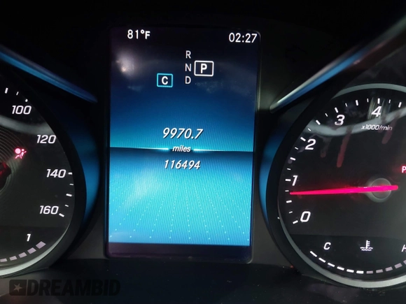 2019 Mercedes-Benz C 300 with VIN WDDWF8DB3KR512990, listed as a IAAI auction lot 40946726 with 116,494 mi miles and . Bid and sale history available at DreamBid. Image 15.