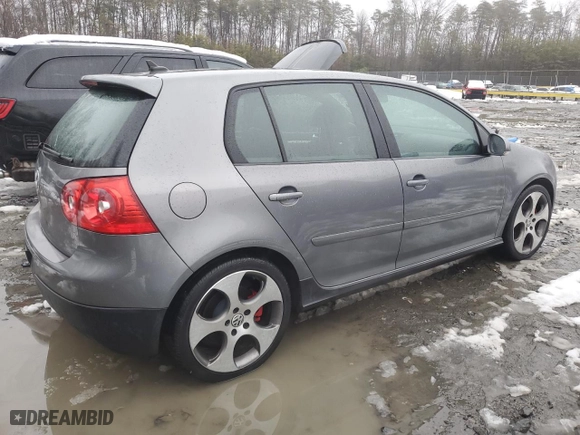 2009 Volkswagen GTI with VIN WVWHV71K99W140037, listed as a Copart auction lot 44815565 with 106,377 mi miles and Salvage Title. Bid and sale history available at carsss.com. Image 3.