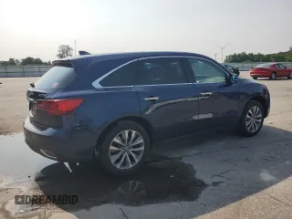 2014 Acura MDX Technology with VIN 5FRYD3H4XEB005620, listed as a Copart auction lot 57962935 with 229,452 mi miles and Salvage title. Bid and sale history available at DreamBid. Image 3.