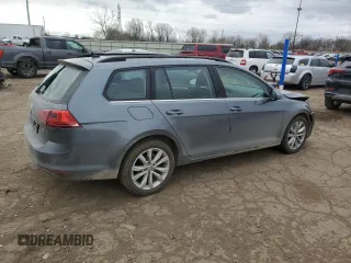 2015 Volkswagen Golf SportWagen TDI SE with VIN 3VWFA7AU7FM510477, listed as a Copart auction lot 53312575 with 142,702 mi miles and Clean Title. Bid and sale history available at carsss.com. Image 3.