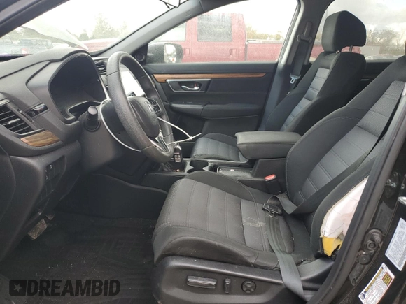 2017 Honda CR-V EX with VIN 5J6RW2H58HL066737, listed as a Copart auction lot 75921704 with 101,411 mi miles and Salvage Title. Bid and sale history available at carsss.com. Image 7.