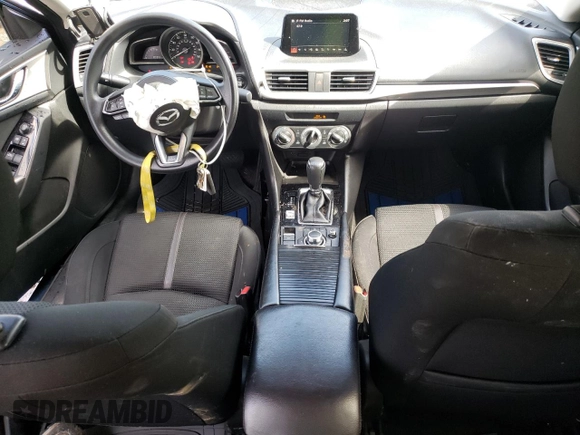 2017 Mazda 3 Sport with VIN JM1BN1U78H1127253, listed as a Copart auction lot 52208175 with 85,966 mi miles and Salvage Title. Bid and sale history available at DreamBid. Image 8.