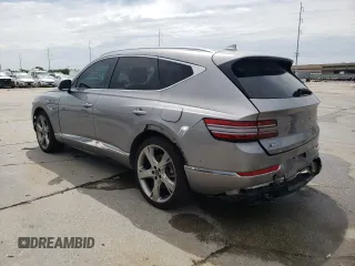 2021 Genesis GV80 z VIN KMUHBDSB8MU066116, wystawiony jako Copart lot #59972755 z przebiegiem 81 652 mil mil oraz Szkoda całkowita • Salvage title. Historia ofert i sprzedaży dostępna na DreamBid. Obrazek 2.