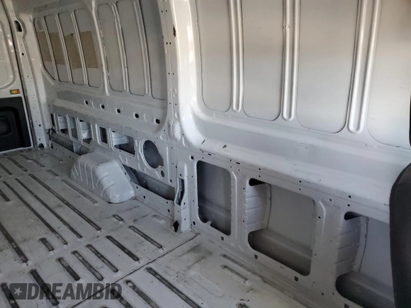 2022 Ford Transit Cargo with VIN 1FTBR3U86NKA65026, listed as a Copart auction lot 48978285 with 57,922 mi miles and Salvage title. Bid and sale history available at DreamBid. Image 11.