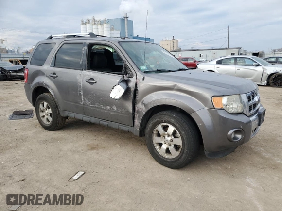 2012 Ford Escape Limited with VIN 1FMCU0EG5CKC61068, listed as a Copart auction lot 85357414 with Not Provided miles and Salvage Title. Bid and sale history available at DreamBid. Image 4.