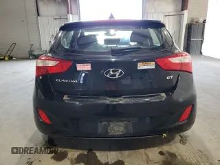 2013 Hyundai Elantra GT with VIN KMHD35LE3DU110905, listed as a Copart auction lot 71251794 with 61,615 mi miles and Salvage Title. Bid and sale history available at carsss.com. Image 6.