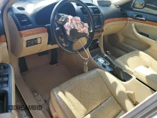 2004 Acura TSX w/Navigation with VIN JH4CL96954C027695, listed as a Copart auction lot 44243455 with Not provided miles and Salvage title. Bid and sale history available at DreamBid. Image 8.
