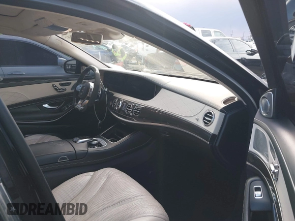 2018 Mercedes-Benz S 63 AMG with VIN WDDUG8JB9JA357139, listed as a IAAI auction lot 41265507 with 41,224 mi miles and . Bid and sale history available at DreamBid. Image 5.