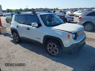 2017 Jeep Renegade Limited with VIN ZACCJADB3HPE54261, listed as a IAAI auction lot 42028152 with 80,723 mi miles and . Bid and sale history available at DreamBid. Image 1.