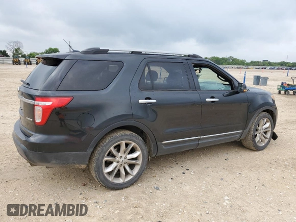 2013 Ford Explorer XLT with VIN 1FM5K7D80DGA07676, listed as a Copart auction lot 54418285 with 169,859 mi miles and Salvage Title. Bid and sale history available at DreamBid. Image 3.