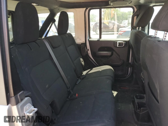 2018 Jeep Wrangler Unlimited Sport S z VIN 1C4HJXDG6JW111568, wystawiony jako Copart lot #54708515 z przebiegiem 137 630 mil mil oraz Szkody całkowita. Historia ofert i sprzedaży dostępna na DreamBid. Obrazek 11.