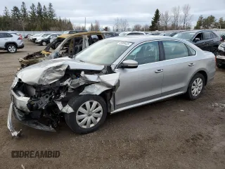 2013 Volkswagen Passat SEL Premium with VIN 1VWCH7A36DC118918, listed as a Copart auction lot 48909425 with 239,213 mi miles and Salvage Title. Bid and sale history available at carsss.com. Image 1.