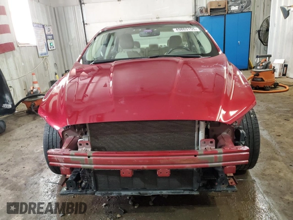 2014 Ford Fusion SE with VIN 3FA6P0HDXER223365, listed as a Copart auction lot 49803155 with 115,657 mi miles and Salvage Title. Bid and sale history available at carsss.com. Image 5.