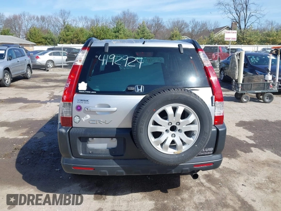 2005 Honda CR-V EX with VIN JHLRD788X5C060570, listed as a IAAI auction lot 41929247 with 226,778 mi miles and . Bid and sale history available at DreamBid. Image 17.