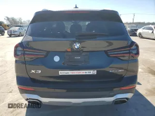 2022 BMW X3 sDrive30i with VIN 5UX43DP03N9K85901, listed as a Copart auction lot 47932955 with Not Provided miles and Salvage Title. Bid and sale history available at DreamBid. Image 6.