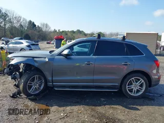 2017 Audi Q5 Premium with VIN WA1C2AFP6HA096704, listed as a IAAI auction lot 41538928 with 57,743 mi miles. Bid and sale history available at carsss.com. Image 14.