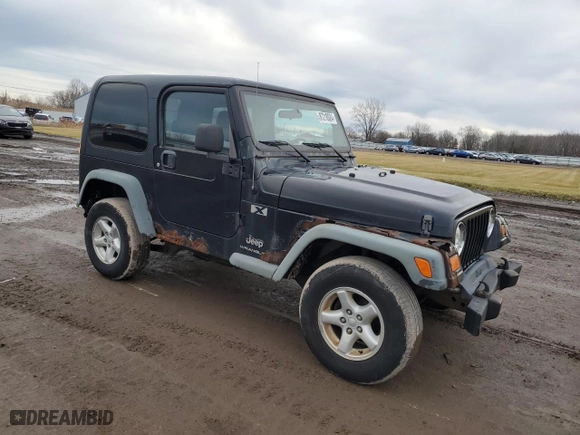 2006 Jeep Wrangler X with VIN 1J4FA39S16P780307, listed as a Copart auction lot 87218924 with 204,734 mi miles and Clean Title. Bid and sale history available at carsss.com. Image 4.
