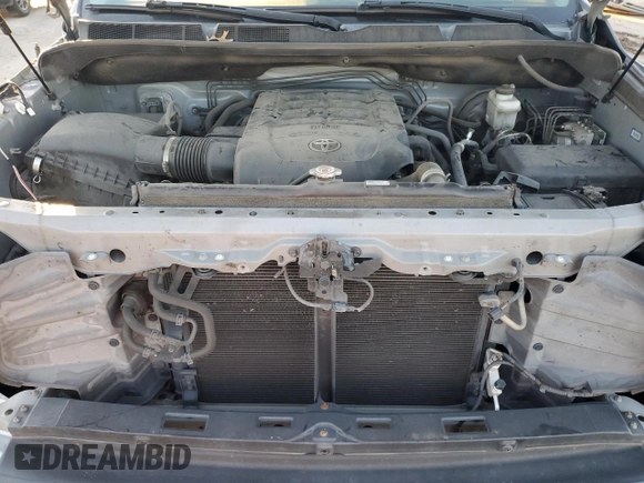2018 Toyota Tundra 2WD SR5 with VIN 5TFFY5F16JX237455, listed as a Copart auction lot 84060504 with 105,034 mi miles and Salvage Title. Bid and sale history available at carsss.com. Image 11.