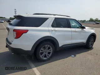 2023 Ford Explorer XLT with VIN 1FMSK8DH3PGB32460, listed as a Copart auction lot 61138545 with 49,434 mi miles and Salvage title. Bid and sale history available at DreamBid. Image 3.