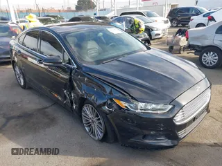 2014 Ford Fusion SE with VIN 3FA6P0HD4ER265241, listed as a IAAI auction lot 41473021 with 117,226 mi miles. Bid and sale history available at carsss.com. Image 1.