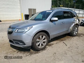 2016 Acura MDX Advance with VIN 5FRYD4H96GB045777, listed as a Copart auction lot 57780385 with 78,867 mi miles and Salvage title. Bid and sale history available at DreamBid. Image 1.