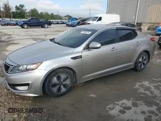 2013 Kia Optima Hybrid LX with VIN KNAGM4AD2D5046382, listed as a Copart auction lot 72360814 with 145,724 mi miles and Non Repairable. Bid and sale history available at carsss.com. Image 1.