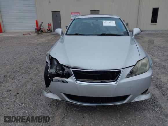 2006 Lexus IS 250 Manual with VIN JTHBK262362012131, listed as a IAAI auction lot 41938852 with 183,552 mi miles. Bid and sale history available at carsss.com. Image 6.