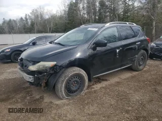 2009 Nissan Murano SL with VIN JN8AZ18W99W200589, listed as a Copart auction lot 54406135 with 256,755 mi miles and Salvage Title. Bid and sale history available at DreamBid. Image 1.