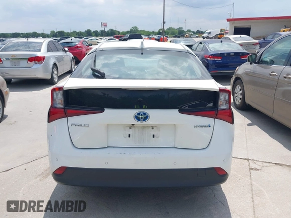 2020 Toyota Prius L Eco with VIN JTDKARFU9L3108236, listed as a IAAI auction lot 42004854 with 89,528 mi miles and . Bid and sale history available at DreamBid. Image 17.