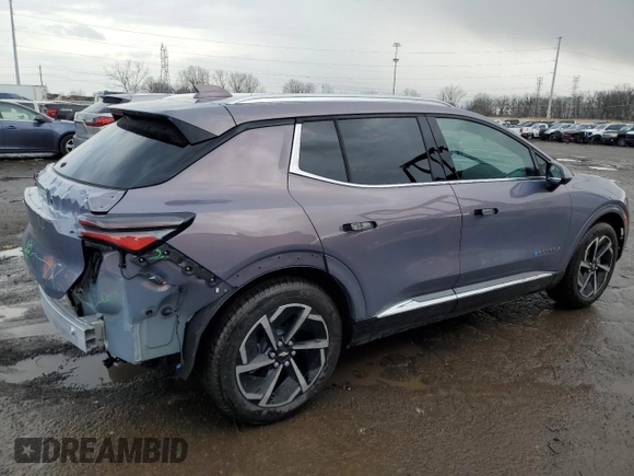 2024 Chevrolet Equinox EV LT with VIN 3GN7DLRP3RS275900, listed as a Copart auction lot 46963625 with 4,485 mi miles and Salvage Title. Bid and sale history available at DreamBid. Image 3.