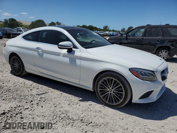 2019 Mercedes-Benz C 300 with VIN WDDWJ8DB0KF849018, listed as a Copart auction lot 49503425 with 67,672 mi miles and Salvage title. Bid and sale history available at DreamBid. Image 4.