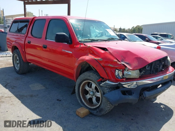 2004 Toyota Tacoma PreRunner with VIN 5TEGN92N94Z335017, listed as a IAAI auction lot 42398174 with 250,771 mi miles and . Bid and sale history available at DreamBid. Image 1.