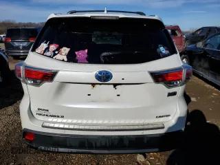 2015 Toyota Highlander Hybrid Limited with VIN 5TDDCRFH0FS012178, listed as a Copart auction lot 42001745 with 133,420 mi miles and Salvage Title. Bid and sale history available at carsss.com. Image 6.