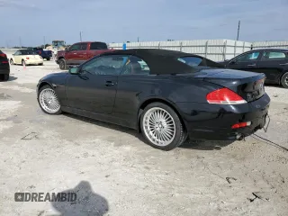 2007 BMW 6 Series 650i with VIN WBAEK13547CN83126, listed as a Copart auction lot 42952175 with 95,944 mi miles and Non Repairable. Bid and sale history available at carsss.com. Image 2.