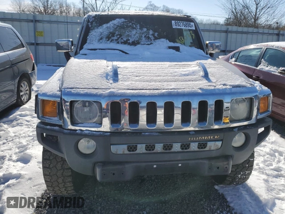 2007 Hummer H3 SUV with VIN 5GTDN13E978182754, listed as a Copart auction lot 89276895 with Not Provided miles and Clean Title. Bid and sale history available at DreamBid. Image 5.