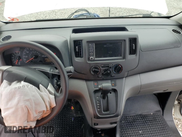 2020 Nissan NV200 SV with VIN 3N6CM0KN4LK698939, listed as a Copart auction lot 60987455 with 101,200 mi miles and Salvage title. Bid and sale history available at DreamBid. Image 8.