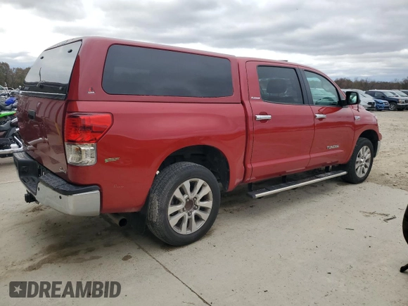 2013 Toyota Tundra Limited with VIN 5TFHY5F14DX281385, listed as a Copart auction lot 78442404 with 98,526 mi miles and Salvage title. Bid and sale history available at DreamBid. Image 3.