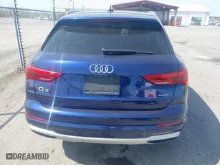 2021 Audi Q3 Premium Plus with VIN WA1BUCF35M1081281, listed as a IAAI auction lot 41748291 with 66,261 mi miles. Bid and sale history available at carsss.com. Image 16.