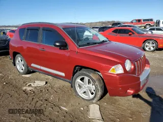 2007 Jeep Compass Limited with VIN 1J8FF57W57D195217, listed as a Copart auction lot 83390694 with 117,024 mi miles and Salvage Title. Bid and sale history available at carsss.com. Image 4.