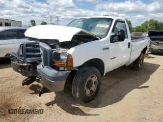 2007 Ford F-250 XL with VIN 1FTNF21577EA03016, listed as a Copart auction lot 65727204 with 132,073 mi miles and Salvage Title. Bid and sale history available at DreamBid. Image 1.